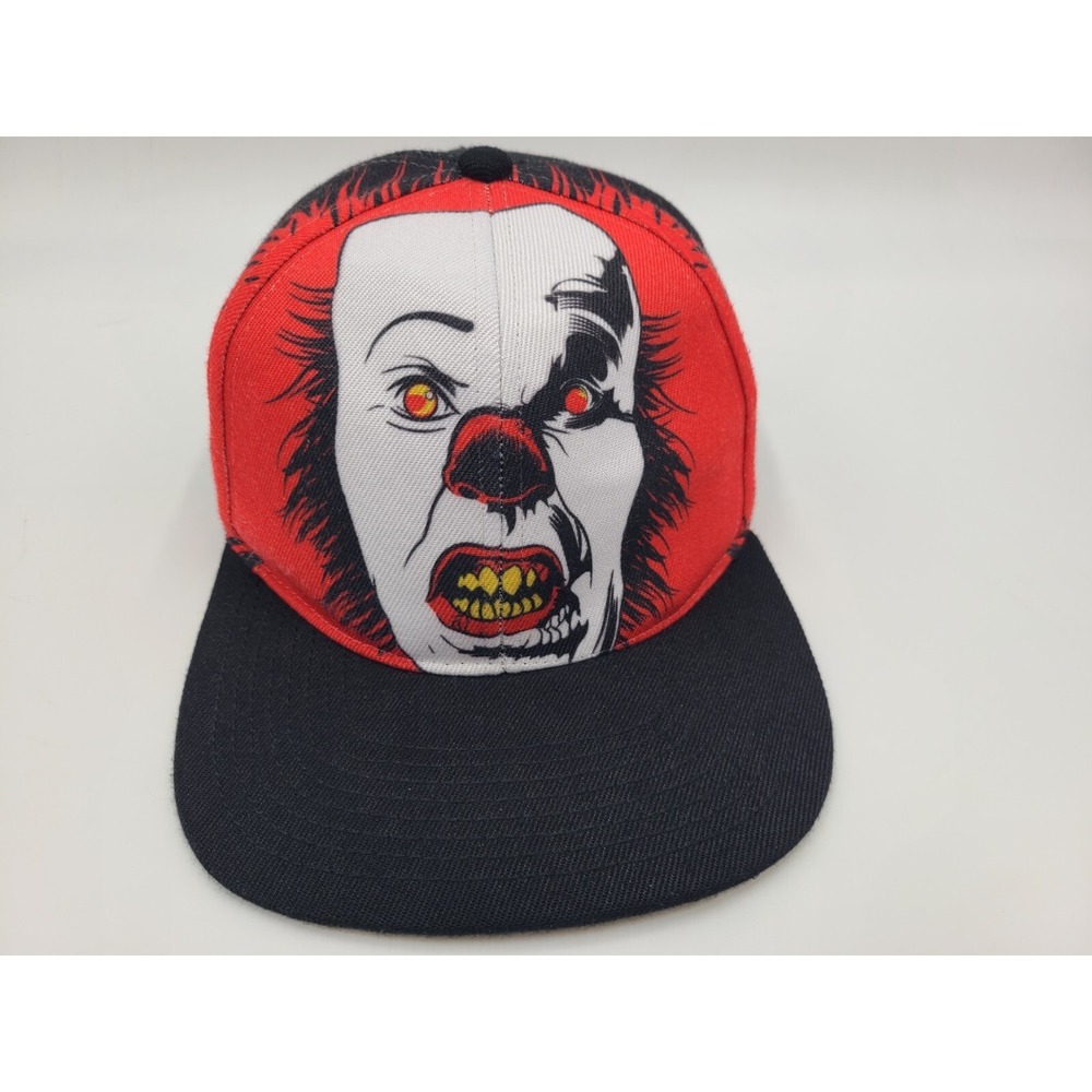 It The Movie Clown Pennywise Snapback Hat Cap Halloween Horror Men‎ Women Black